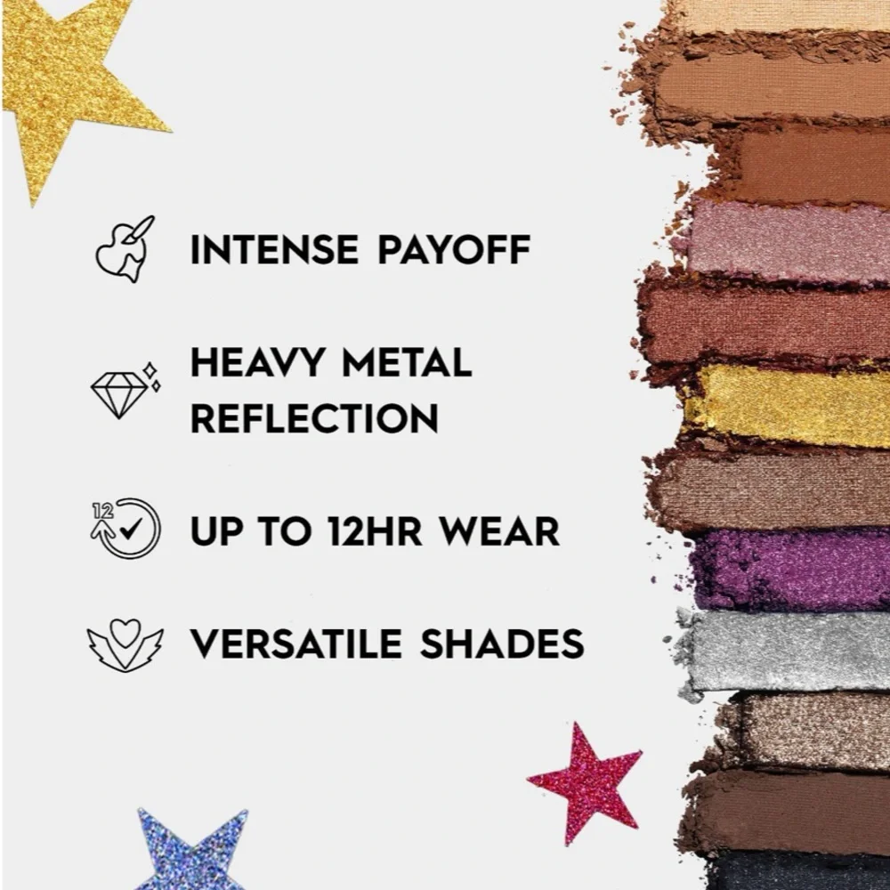 URBAN DECAY Naked Metal Mania Metallic Eyeshadow Palette. Never swatched or used